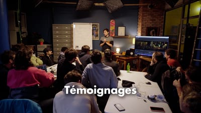 Témoignages : Formation complète pour vidéastes